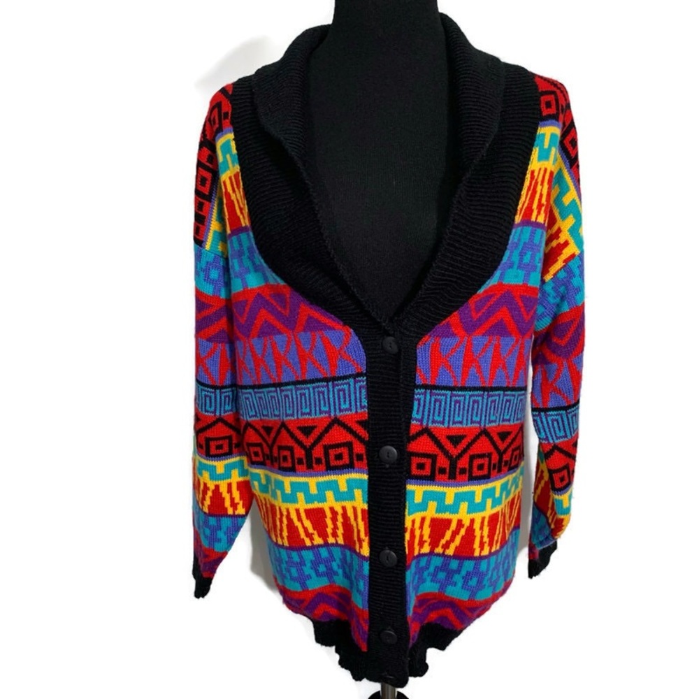 Vintage Elsa Phillips 1990s Cardigan Sweater